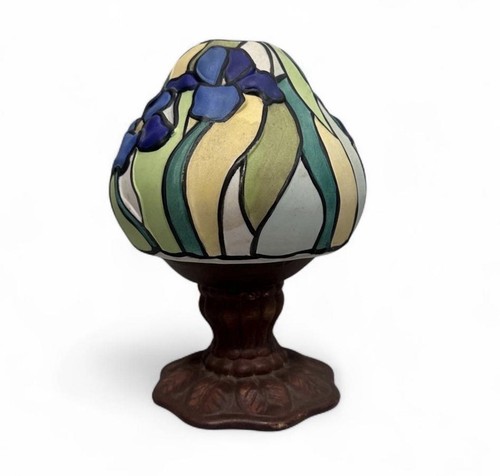 Vintage tiffany style candle - tiffany,