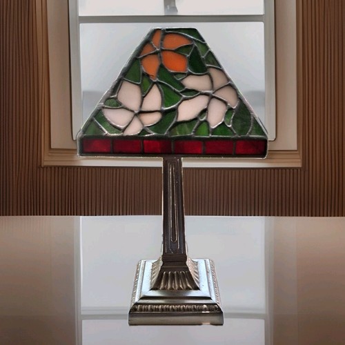 Tiffany style floral mosaic - floral,
