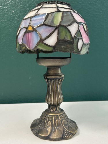 Tiffany style votive - style, 9”